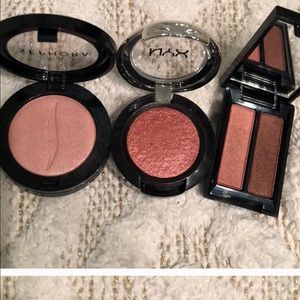 Sephora collection and smashbox eyeshadows